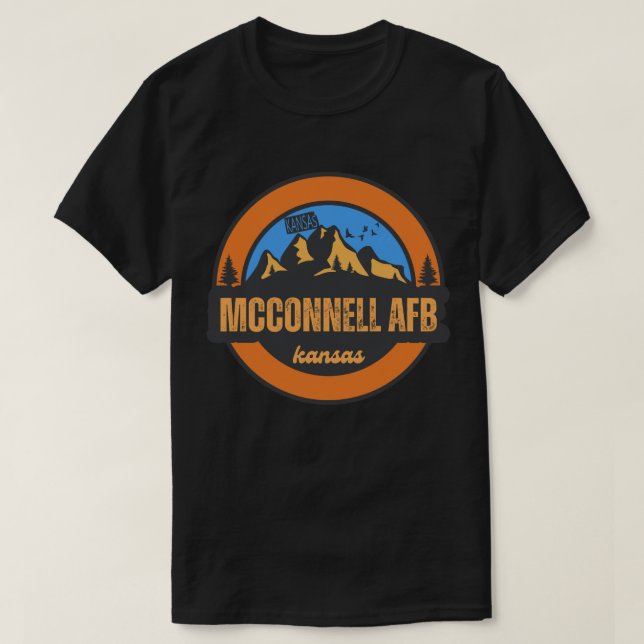 McConnell AFB, Kansas T-Shirt (Design vorne)