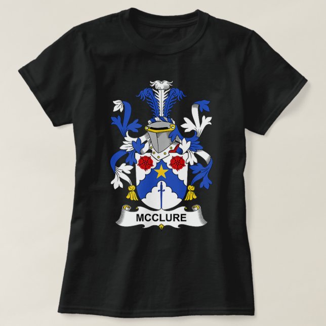 McConnell Coat of Arms Familienwappen T-Shirt (Design vorne)
