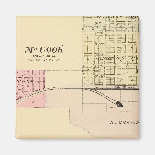 McCook, Nebraska Magnet (Vorne)