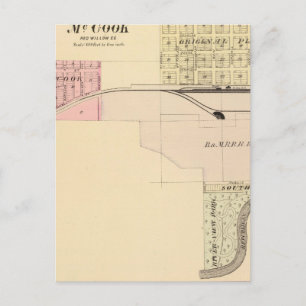 McCook, Nebraska Postkarte