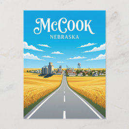 McCook USA Postkarte