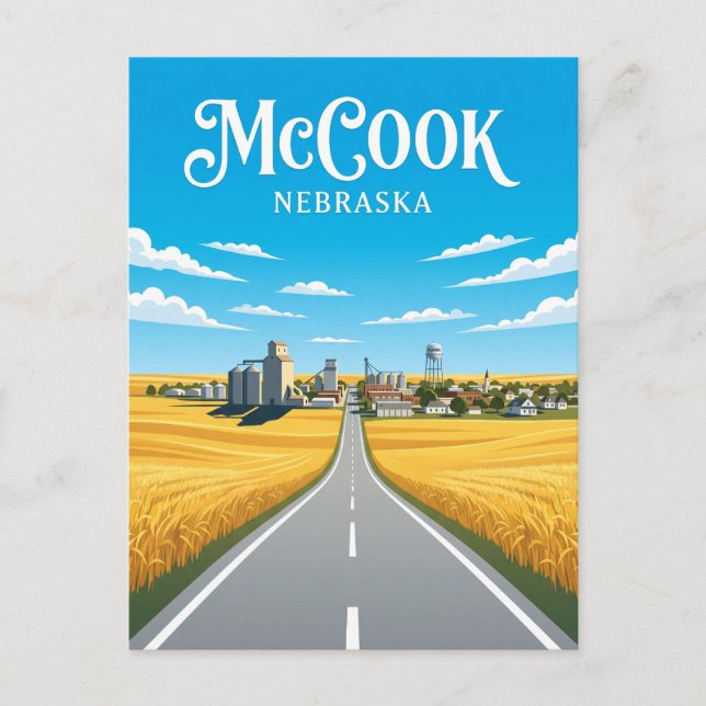 McCook USA Postkarte (Vorderseite)