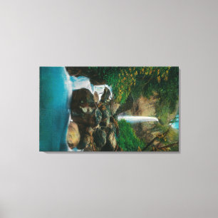 McCord Creed Falls auf dem Columbia River Leinwanddruck