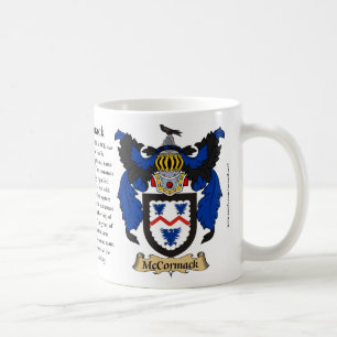 McCormack, der Ursprung, die Bedeutung und das Kaffeetasse