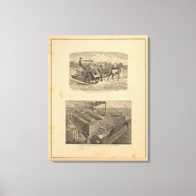 McCormick Company, Chicago, Illinois Leinwanddruck (Vorderseite)