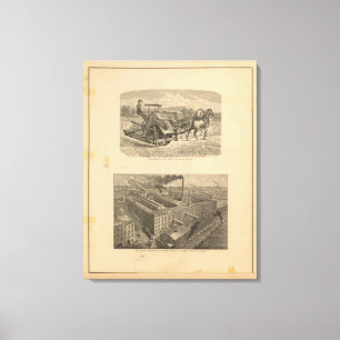 McCormick Company, Chicago, Illinois Leinwanddruck