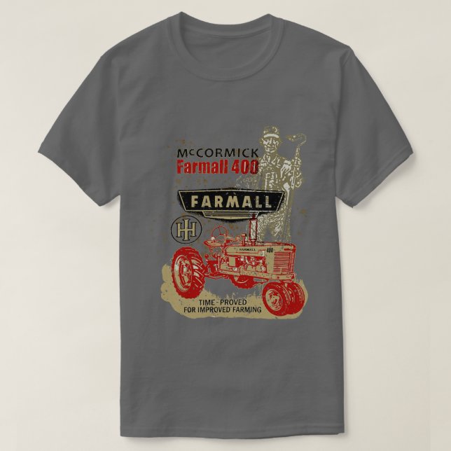 McCormick Tractors 400 Modell T-Shirt (Design vorne)