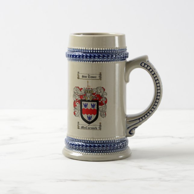 McCormick Wappen Stein/McCormick Stein Bierglas (Rechts)