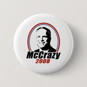 MCCRAZY 2008 BUTTON