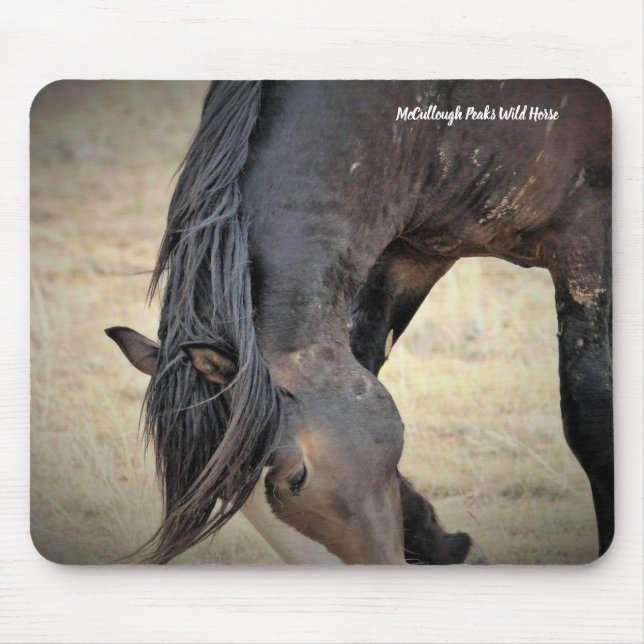 McCullough Peaks Wild Horses Mousepad (Vorne)