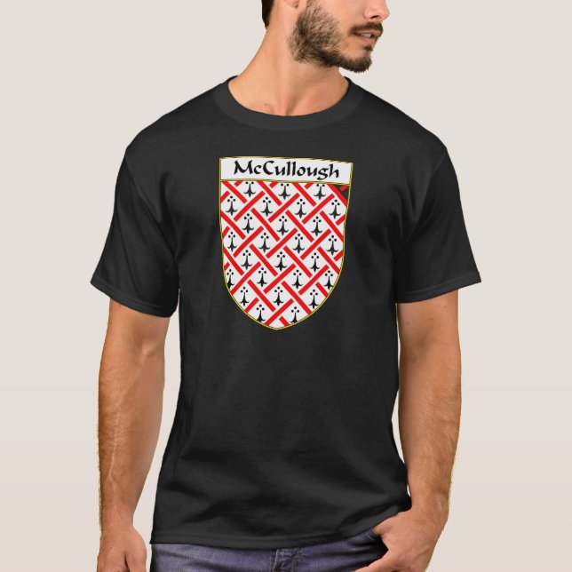 McCullough Wappen/Familienwappen T-Shirt (Vorderseite)
