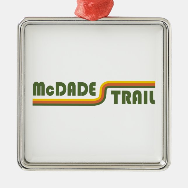 McDade Trail Ornament Aus Metall (Vorne)