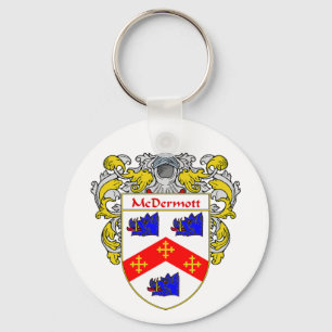 McDermott-Wappen (mantled) Schlüsselanhänger