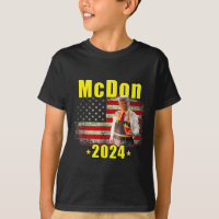 Mcdon Lustig Donald Trump Pommes Frites Kochen Fri