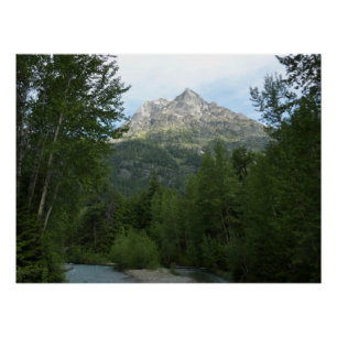 McDonald Creek im Glacier National Park Poster
