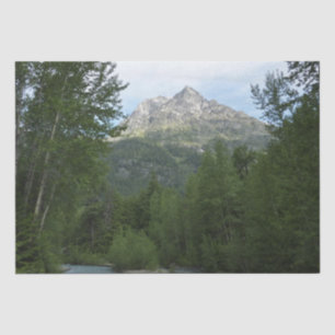 McDonald Creek im Glacier-Nationalpark Seidenpapier
