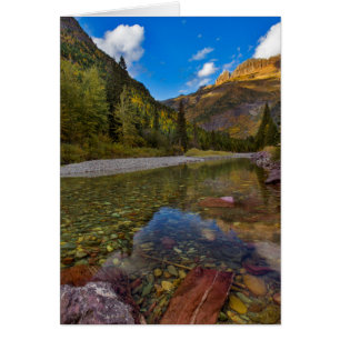 McDonald Creek im Herbst mit Garden Wall