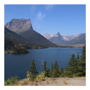 McDonald Lake, Glacier National Park Montana Fotodruck