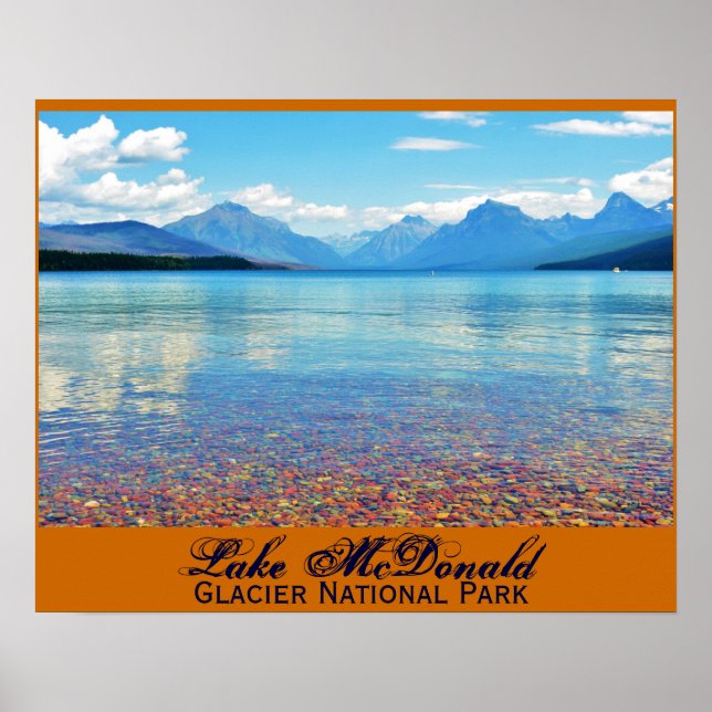 McDonald Lake Poster (Vorne)