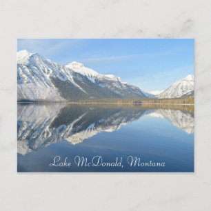 McDonald-See, Montana Postcard Keepake Postkarte
