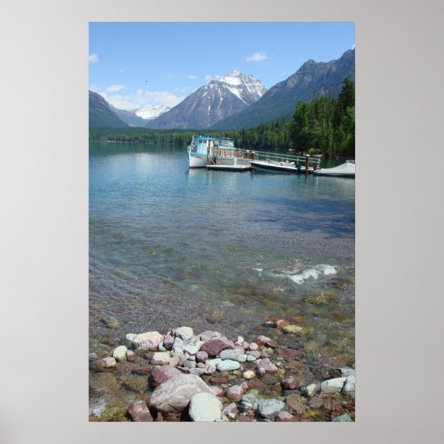 McDonald Summer - Glacier Park Montana Poster (Vorne)