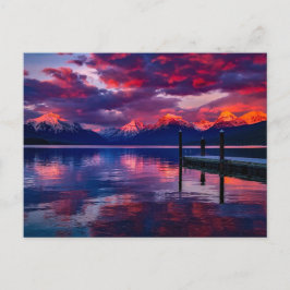 McDonalsee, Montana Postkarte