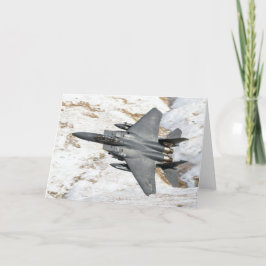 McDonnell Douglas F-15 Eagle Dankeskarte