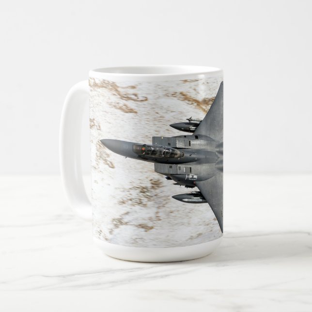 McDonnell Douglas F-15 Eagle Kaffeetasse (Vorderseite Links)