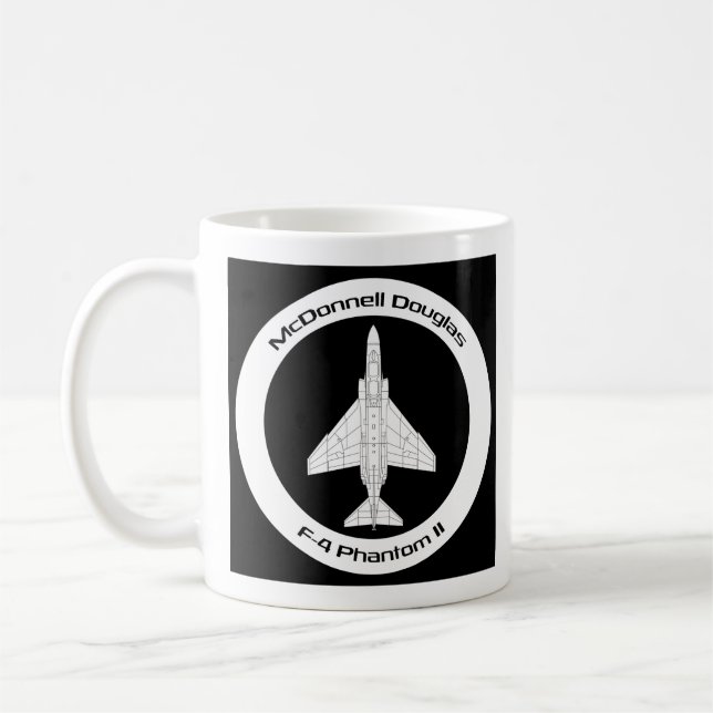 McDonnell Douglas F-4 Phantom II Kaffeetasse (Links)