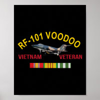 Mcdonnell F-101 Voodoo Vietnam Veteran Rf-101 Vood