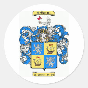 McDougall Runder Aufkleber