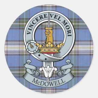 McDowell Wappen + Tartan Sticker Pack