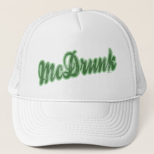 McDrunk Hat Truckerkappe (Vorderseite)