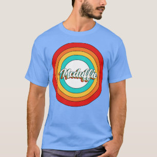 Mcduffie Namensshirt Vintage Mcduffie Kreis T-Shirt