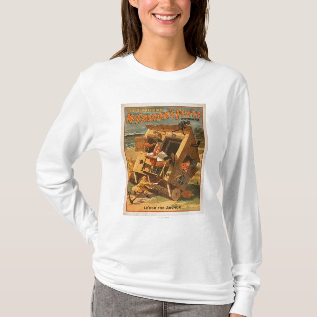 McFaddens Ebene-Theaterplakat T-Shirt (Vorderseite)