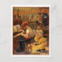 McFadden's Flats Vintag Theatre Poster