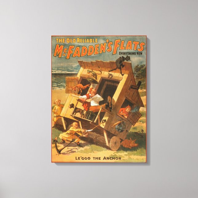 McFaddens Theaterposter Leinwanddruck (Vorderseite)