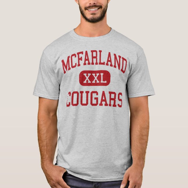 McFarland - Pumas - hoch - McFarland Kalifornien T-Shirt (Vorderseite)