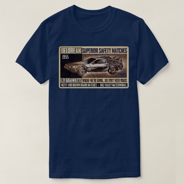 McFly- und Brawn-Marken-Matches T-Shirt (Design vorne)