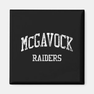 Mcgavock High School HS Nashville TN Vintage Sport Magnet