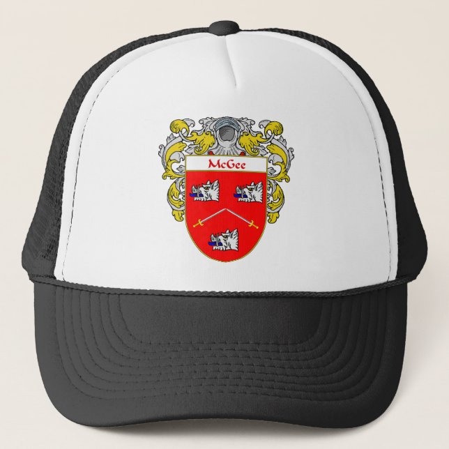 McGee Wappen (überzogen) Truckerkappe (Vorderseite)