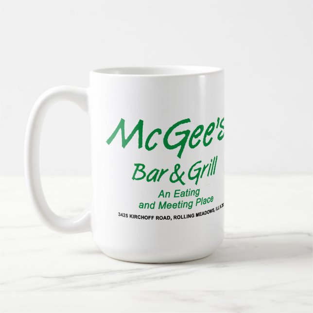 McGee's Bar & Grill, Rolling Meadows, Illinois Kaffeetasse (Links)