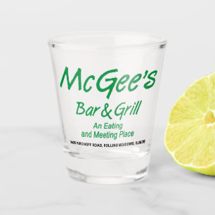 McGee's Bar & Grill, Rolling Meadows, Illinois Schnapsglas