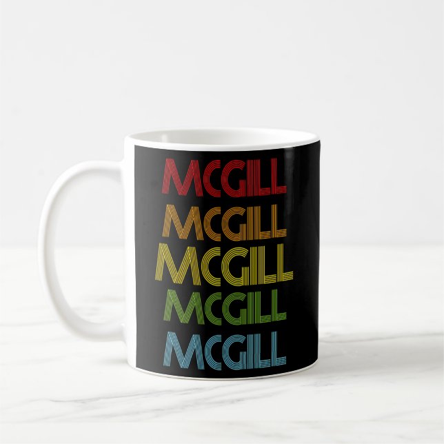 Mcgill Name Kaffeetasse (Links)