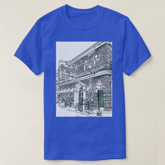 Mcgillins Olde Ale House Philadelphia PA Center Ci T-Shirt (Design vorne)