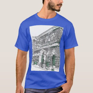 Mcgillins Olde Ale House Philadelphia PA Center Ci T-Shirt