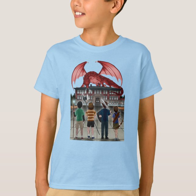 McGilvra DnD Club No Text Dragon One T-Shirt (Vorderseite)