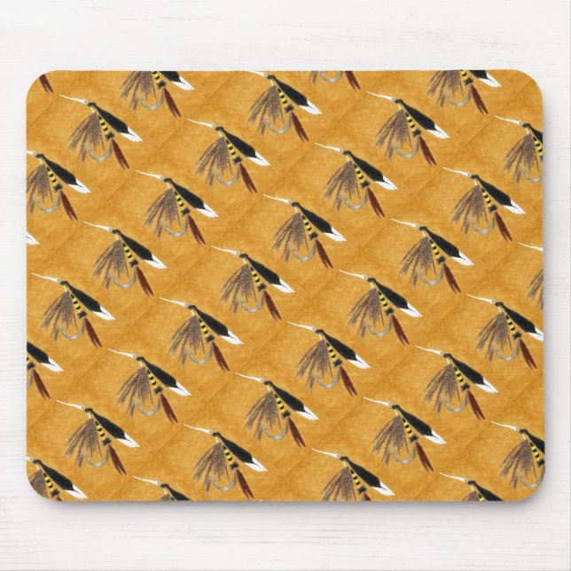 "McGinty Tiled" Trout Fly Mousepad (Vorne)