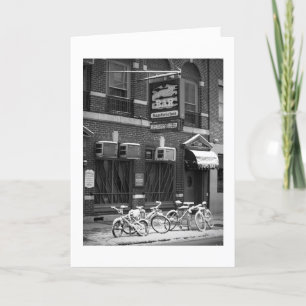 McGlinchy's Bar, Philadelphia GREETING CARD Feiertagskarte