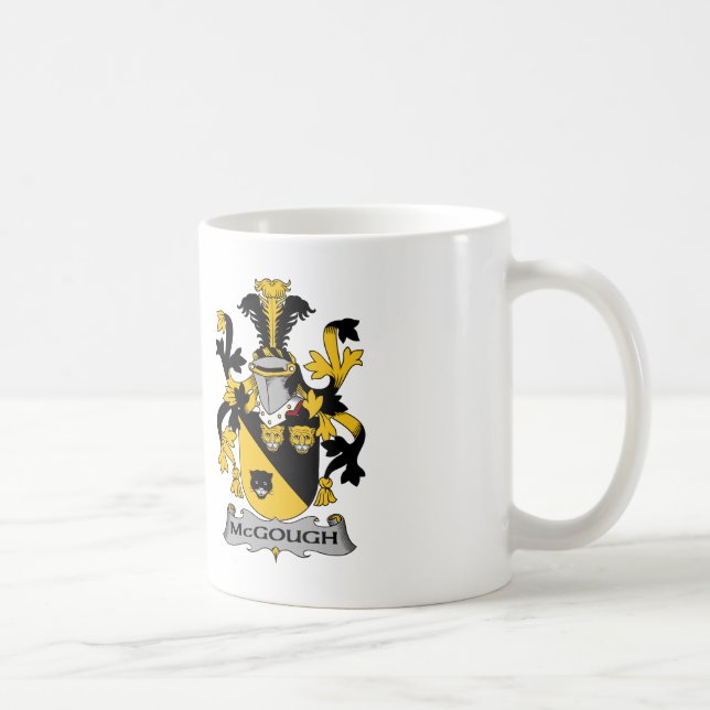 McGough Familienwappen Tasse (Rechts)
